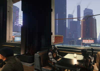 G-loc bar at Area18