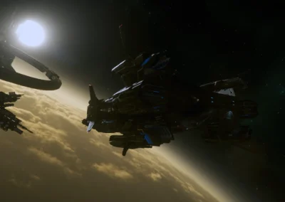 RSI Polaris - Orbital Assault - Hathor orbital station